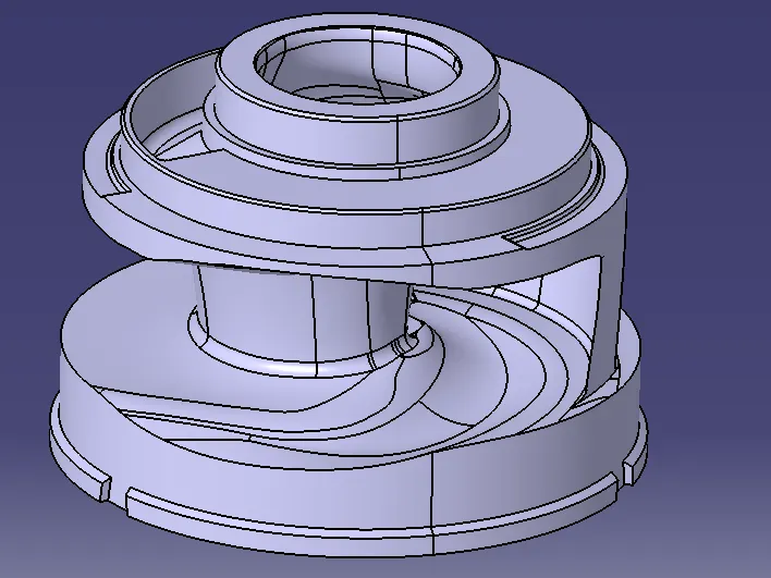 Przykład modelu 3D stworzonego na podstawie chmury punktów ze skanowania