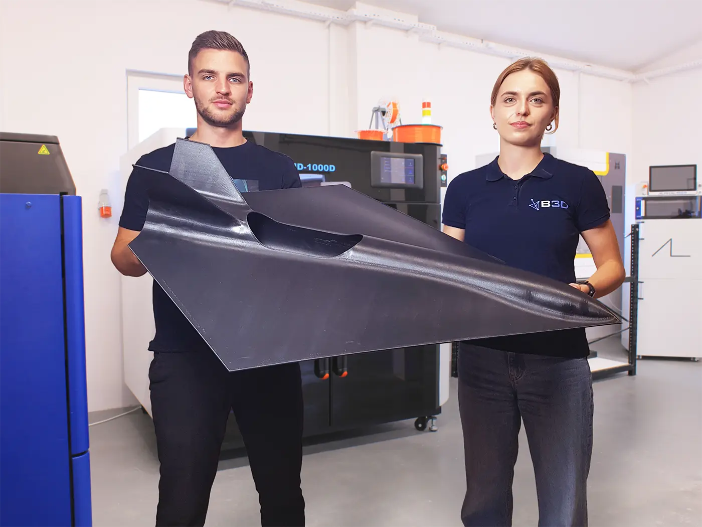 Prezentacja wielkoformatowego wydruku 3d