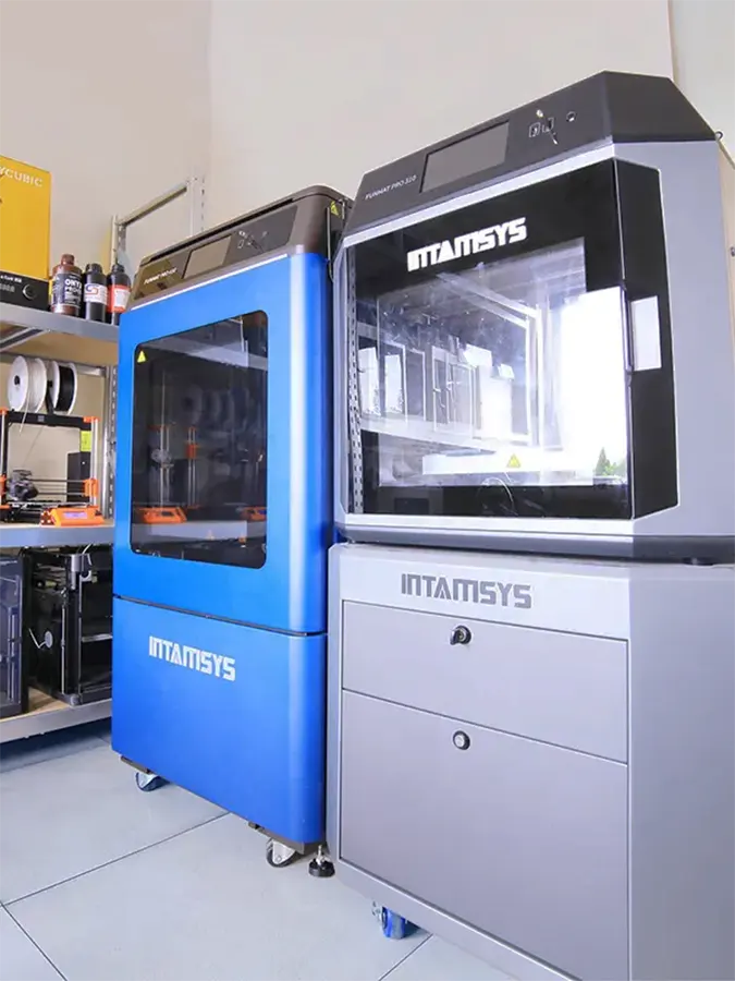 Sekcja druku z filamentów HT