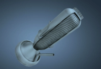 Silnik satelitarny wydrukowany na drukarce TruPrint2000