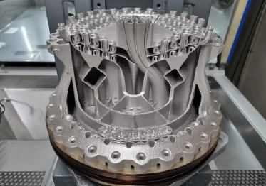 część silnika wydrukowana na drukarce 3D TruPrint 5000