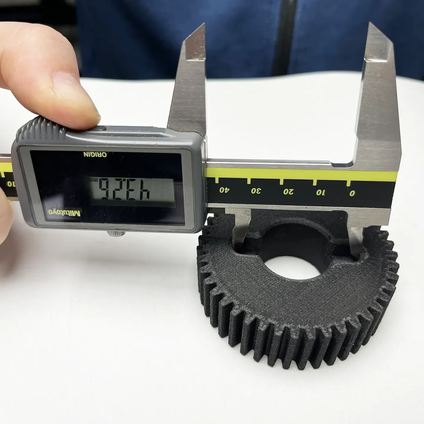 kontrola wydrukowanego modelu 3d