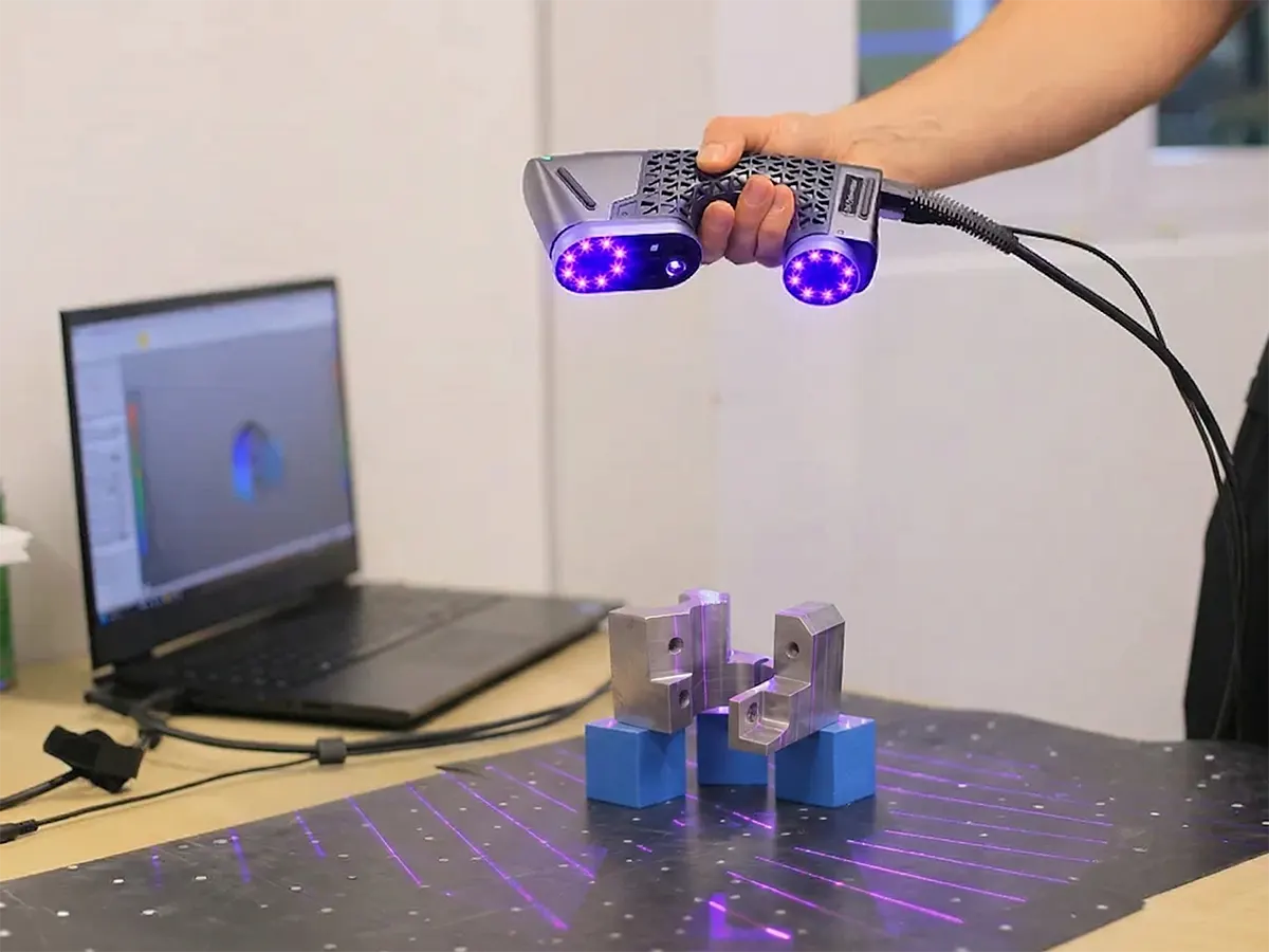 Skanowanie przedmiotu na potrzeby kontroli jakości