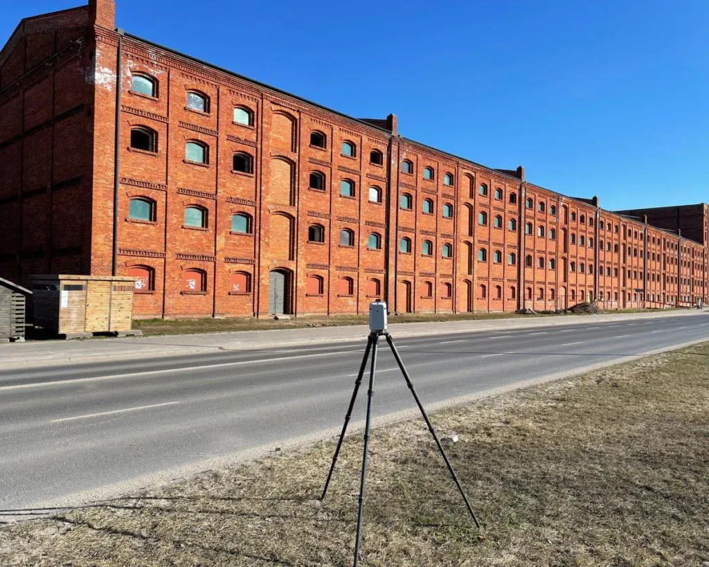 Skanowanie zabytków postindustrialnych